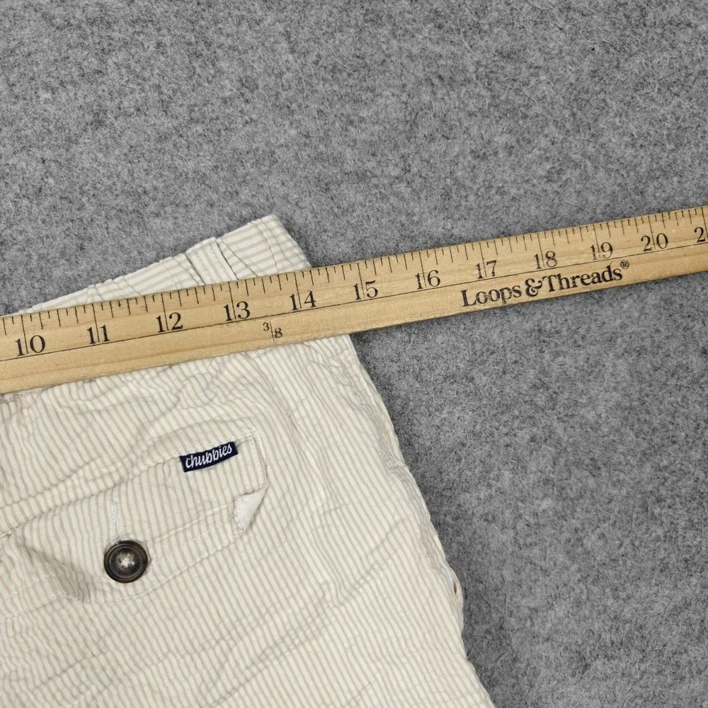 Chubbies Shorts Mens Medium Beige 5.5